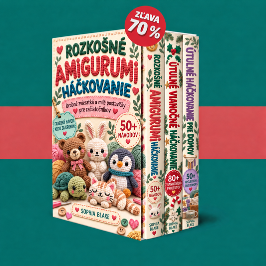 Kompletný balík háčkovania amigurumi