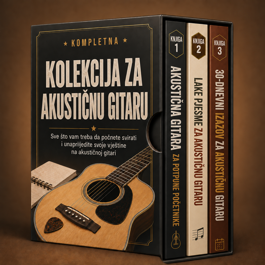 Kolekcija za akustičnu gitaru 2026 + BONUSI