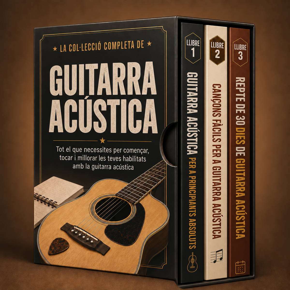 Col·lecció de guitarra acústica 2026 + EXTRES