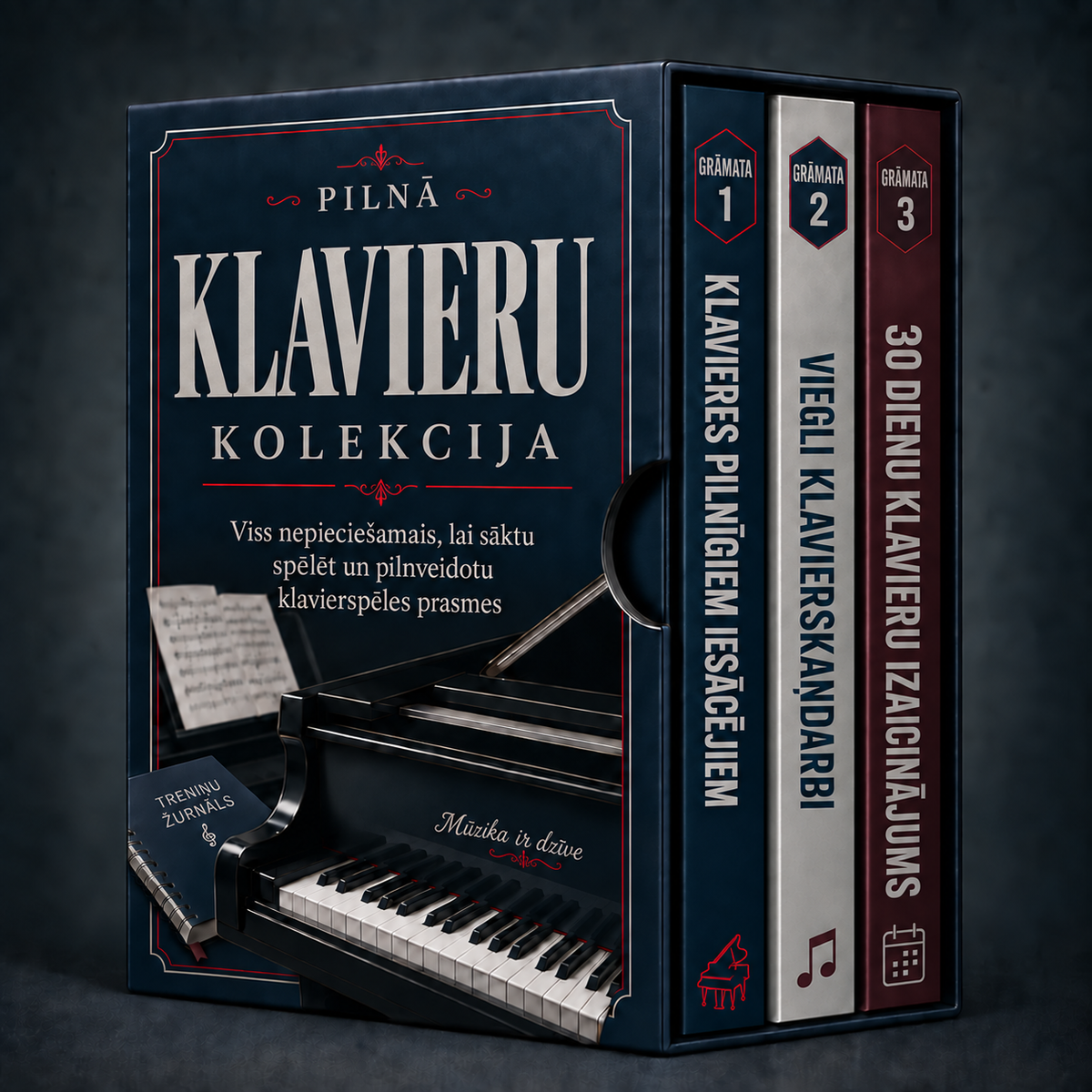 PILNĀ KLAVIERU KOLEKCIJA + BONUsi